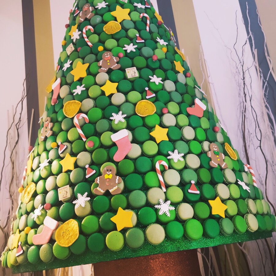 albero di macarons QU