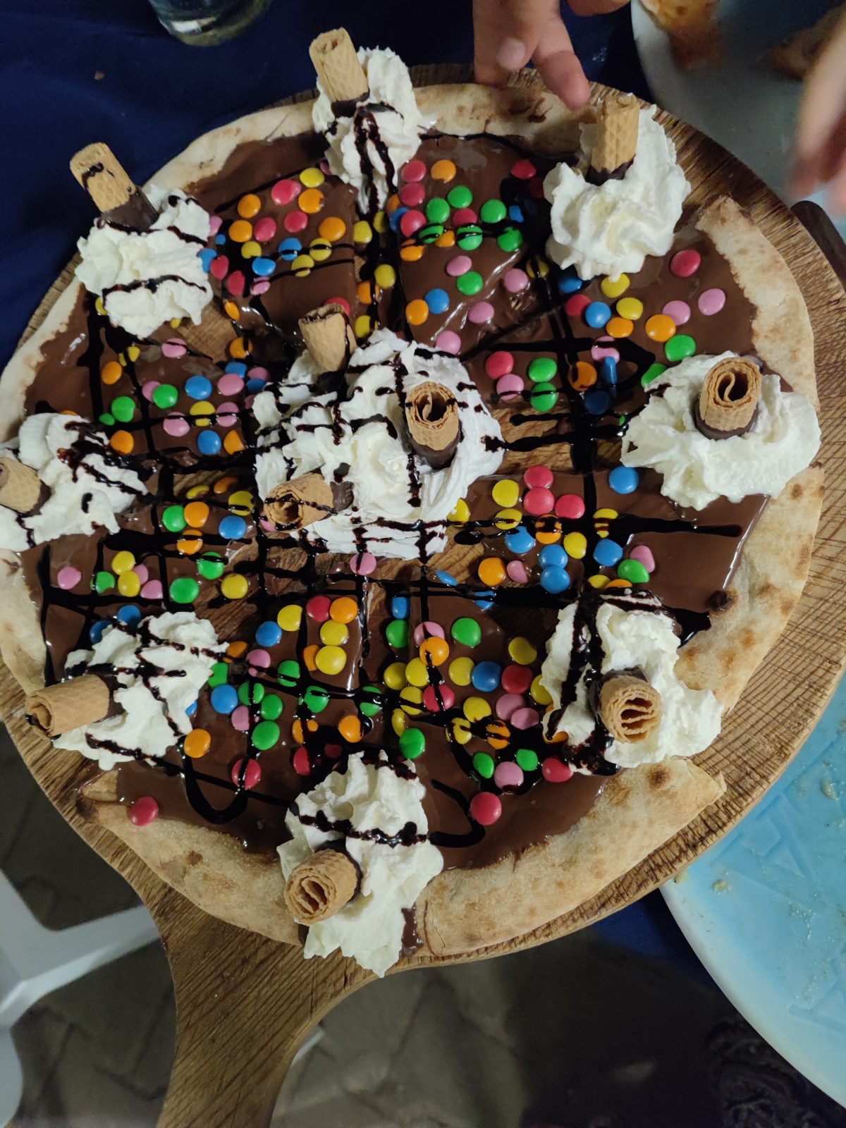 Pizza alla Nutella